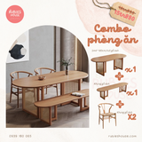  COMBO KAORU- Combo phòng ăn Rubies House 
