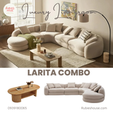  COMBO sofa góc LARITA - Combo phòng khách Rubies House 