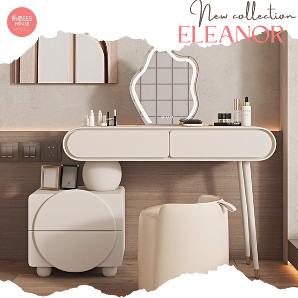 Ảnh Bàn trang điểm cao cấp Eleanor Bắc Âu Rubies House