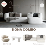  COMBO sofa góc KONA - Combo phòng khách Rubies House 