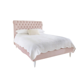  Giường ngủ bọc nệm cao cấp Queen Bed phong cách Bắc Âu Rubies House 