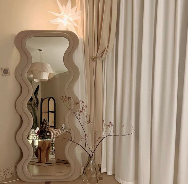 Gương Soi Nelly Mirror Gương Lượn Bộc Nỉ Rubies House