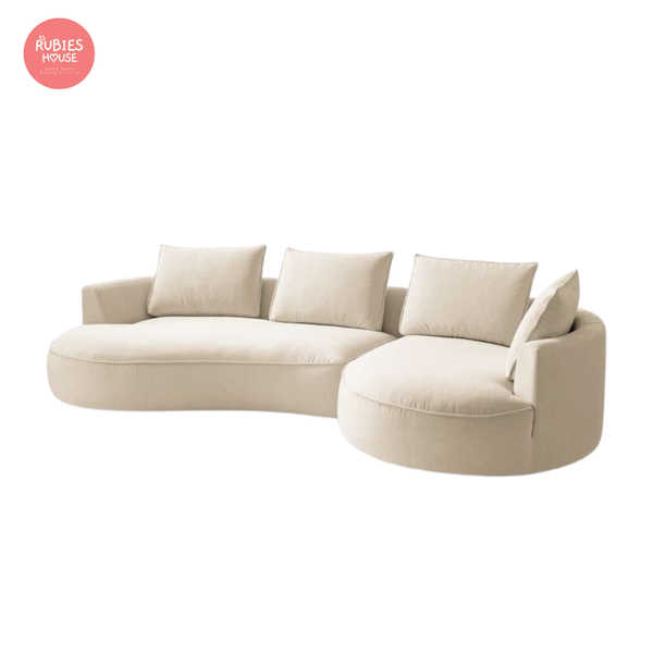 Hình Sofa góc L phòng khách Pala Bắc Âu Rubies House
