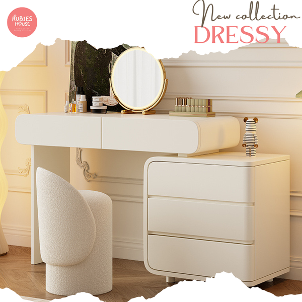 Ảnh Bàn trang điểm cao cấp Dressy Bắc Âu Rubies House