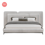  Giường ngủ bọc nệm cao cấp ECHO Bed phong cách Bắc Âu Rubies House 