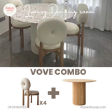  COMBO VOVE - Combo phòng ăn Rubies House 
