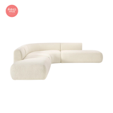  Sofa góc L phòng khách Divine Sofa Bắc Âu Rubies House 