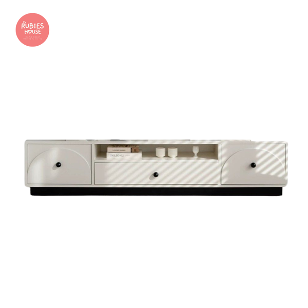 Ảnh Kệ Tivi Milky Bắc Âu Rubies House