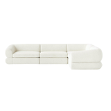  Sofa góc L phòng khách Chale Bắc Âu Rubies House 