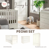  KID SET PEOMI – SET PHÒNG NGỦ TRẺ EM PHONG CÁCH BẮC ÂU | RUBIES HOUSE 