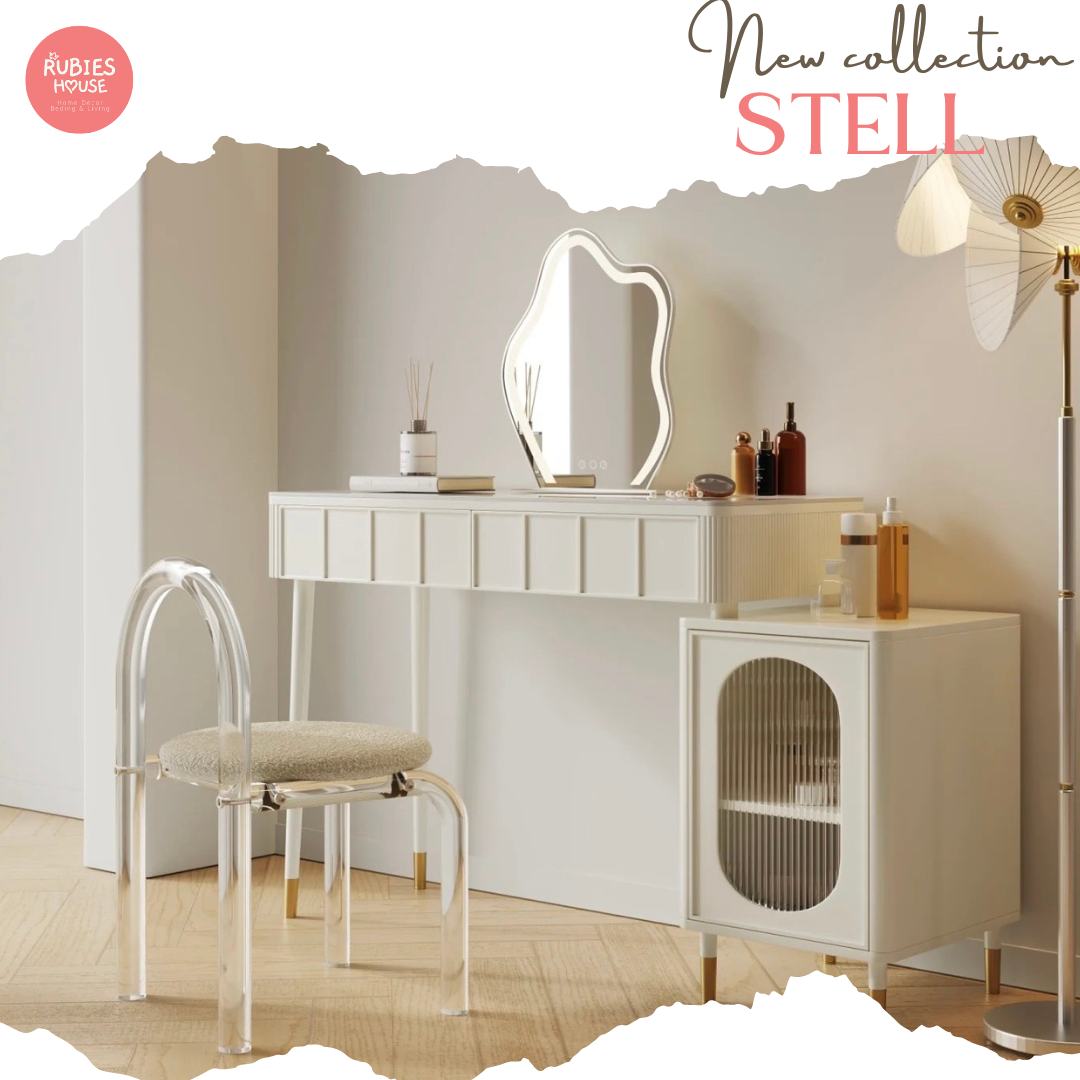  Bàn trang điểm cao cấp Stell Bắc Âu Rubies House 