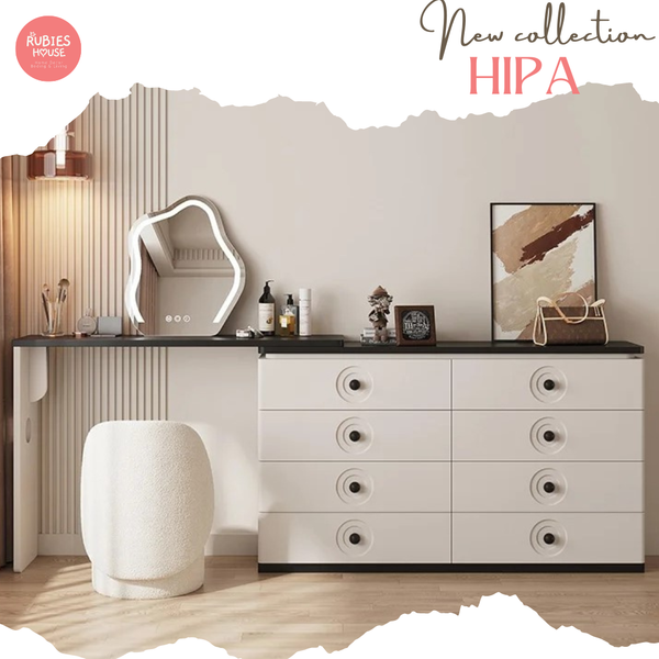 Ảnh Bàn trang điểm cao cấp Hipa Bắc Âu Rubies House