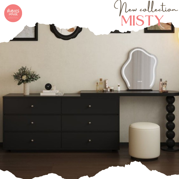  Bàn trang điểm cao cấp Misty Bắc Âu Rubies House 