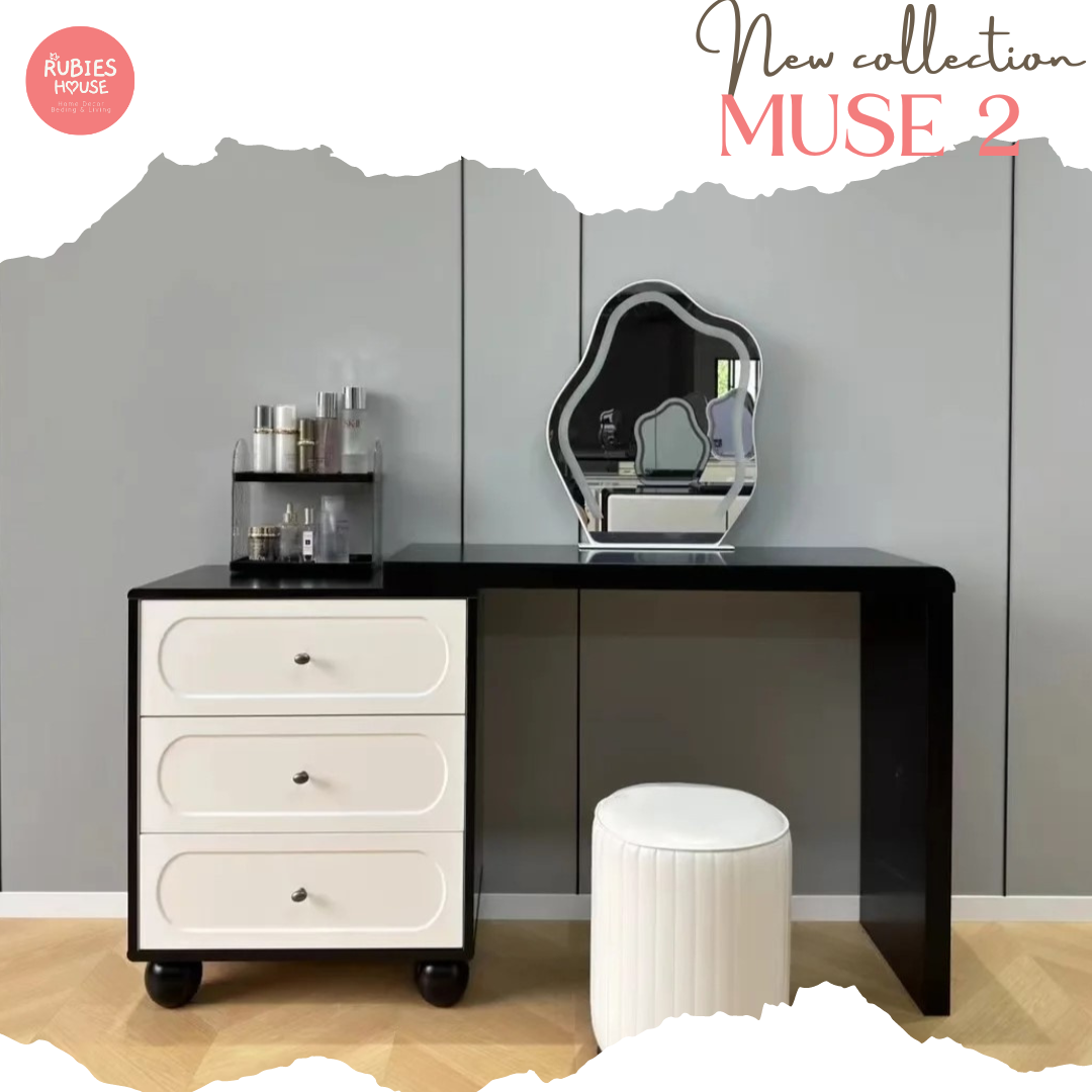  Bàn trang điểm cao cấp Muse 2 Bắc Âu Rubies House 