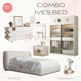  COMBO IVES BED- Combo phòng ngủ Bắc Âu Rubies House 