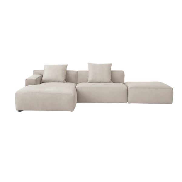 Sofa góc L phòng khách Acanva Bắc Âu Rubies House