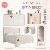 COMBO SITA BED- Combo phòng ngủ Bắc Âu Rubies House 