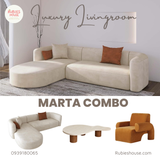  COMBO sofa góc  MARTA - Combo phòng khách Rubies House 