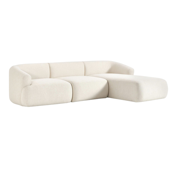 Sofa góc L phòng khách Sofia Sofa Bắc Âu Rubies House