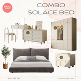  COMBO SOLACE BED- Combo phòng ngủ Bắc Âu Rubies House 