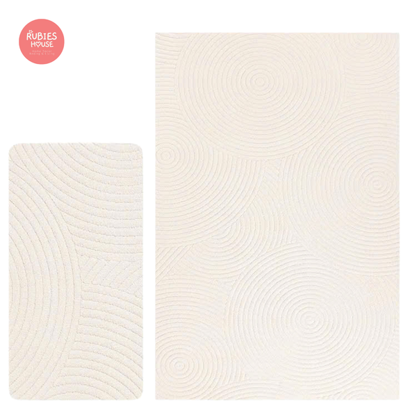 Hình Thảm dệt trải sàn cao cấp ALI phong cách Bắc Âu Rubies House