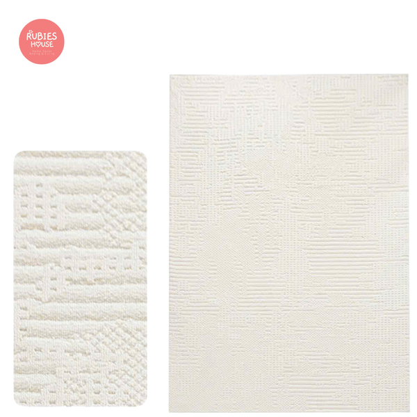 Hình Thảm dệt trải sàn cao cấp NARI phong cách Bắc Âu Rubies House