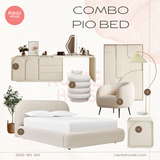  COMBO PIO BED- Combo phòng ngủ Bắc Âu Rubies House 