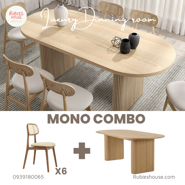 Ảnh: COMBO MONO - Combo phòng ăn Rubies House