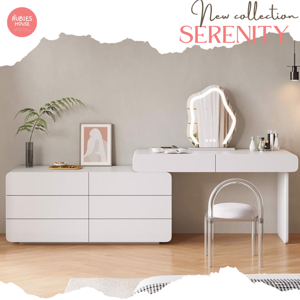 Ảnh Bàn trang điểm cao cấp Serenity Bắc Âu Rubies House