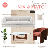  COMBO COZY - Combo phòng khách Rubies House 
