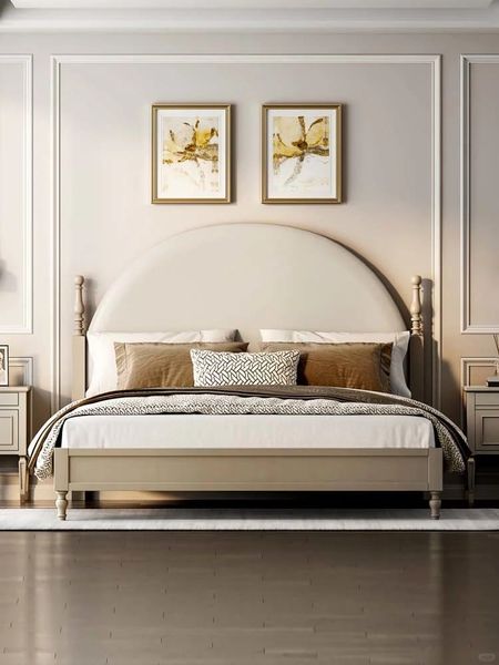 Ảnh: COMBO WASHINGTON BED- Combo phòng ngủ giường gỗ Framhouse Rubies House