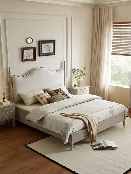 Ảnh: COMBO NEVADA BED- Combo phòng ngủ giường gỗ Bắc Âu Rubies House