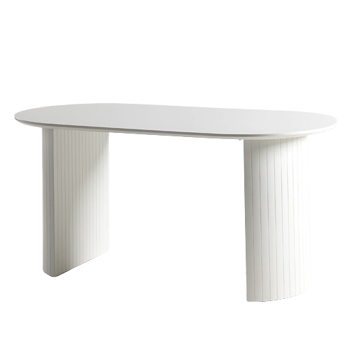 Bàn ăn Oval phong cách Bắc Âu Rubies House