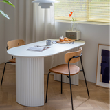  Bàn ăn Oval phong cách Bắc Âu Rubies House 