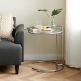  Bàn tròn trong suốt decor Rubies House 