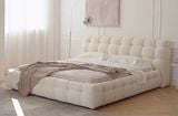 Giường ngủ bọc nệm cao cấp Boba Bed phong cách Bắc Âu Rubies House 