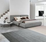  Giường ngủ bọc nệm cao cấp Lennon Bed phong cách Bắc Âu Rubies House 