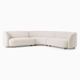  Sofa góc L phòng khách Pio Bắc Âu Rubies House 