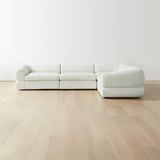  Sofa góc L phòng khách Chale Bắc Âu Rubies House 