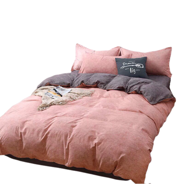 Nhân bản từ Bộ Chăn ga cotton Hàn Quốc- Kẻ Hồng ghi