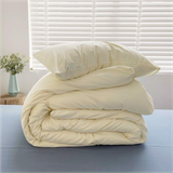  Bộ Chăn ga cotton Tici notag- Be phối Xanh lam 