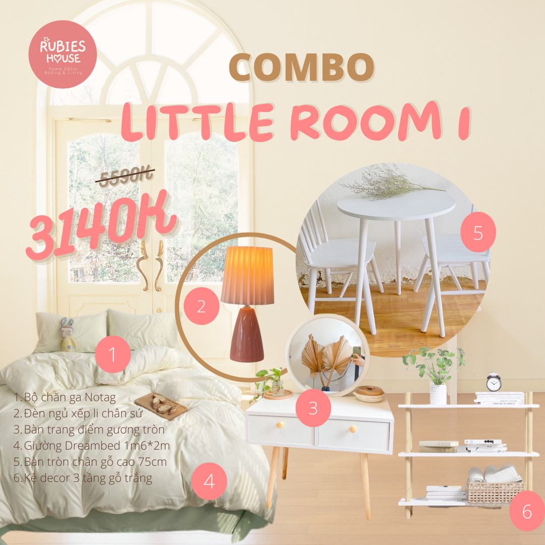 Combo Phòng ngủ Rubies House - Little Room1