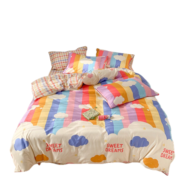 Bộ Chăn ga cotton Hàn Quốc - Sweet dreams