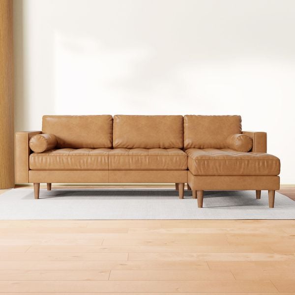 Sofa góc L phòng khách Dennes Bắc Âu Rubies House
