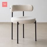  Ghế ăn cao cấp Iris khung inox bộc nệm Rubies House 