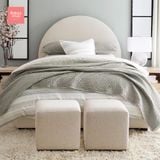  Giường ngủ bọc nệm Emily Bed phong cách Bắc Âu Rubies House 