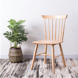  Ghế làm việc lưng nan gỗ 