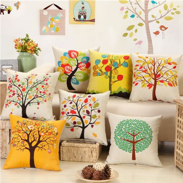 gối vuông, gối  sofa, gối  tựa  lưng