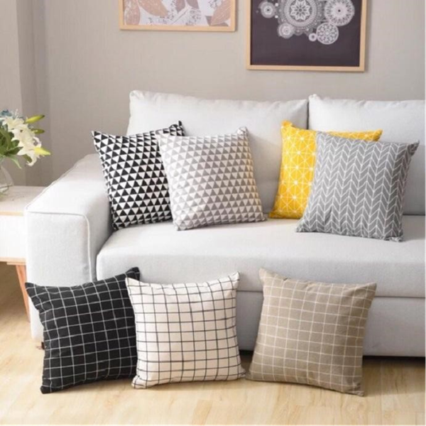 gối vuông, gối  sofa, gối  tựa  lưng