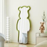  Gương Soi Bear Mirror Gương Lượn Bộc Nỉ Rubies House 